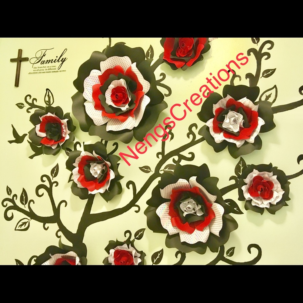Flower backdrop - Picture 3 of 4